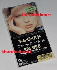 KIM WILDE Four Letter Word 1989 JAPANESE 3" CD UNSNAPPED - Japan - RARE comprar usado  Enviando para Brazil