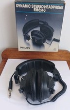 Vintage philips headphones for sale  ILKESTON