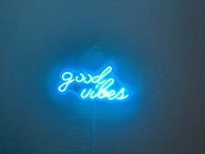 Good vibes neon gebraucht kaufen  Saarbrücken
