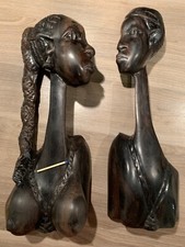 Afrikanische büsten skulptur gebraucht kaufen  Mainz