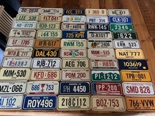 Cereal license plates for sale  Fayetteville