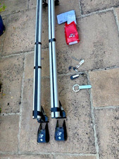 Aluminium roof bars for sale  WITNEY