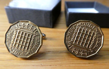 Pair cufflinks original for sale  HUDDERSFIELD