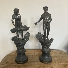 spelter pair for sale spelter pair for sale BRIDGEND
