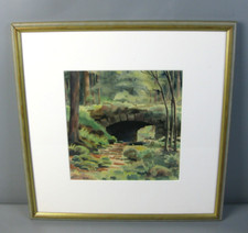 Altes gemälde aquarell gebraucht kaufen  Bad Teinach-Zavelstein