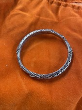Pulseira de prata esterlina 925 rolada Sarda (23,9 g) Bali balinesa comprar usado  Enviando para Brazil