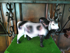 Usado, Estatueta grande de metal Brahma Bull/ 13 x 11 x 5 polegadas/cerca de 3 libras comprar usado  Enviando para Brazil