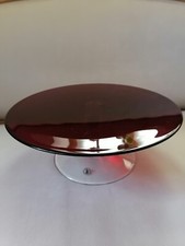 Tortenplatte rot glas gebraucht kaufen  Geiselhöring