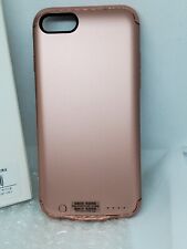 Capa telefone carregamento iPhone 7 Joyroom Design acabamento ouro rosa 2300mAh comprar usado  Enviando para Brazil