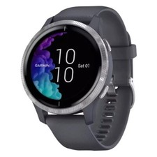 Smartwatch Garmin Venu GPS, tela AMOLED brilhante, prata/azul granito comprar usado  Enviando para Brazil