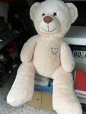 Riesenteddy weiß herz gebraucht kaufen  Bochum
