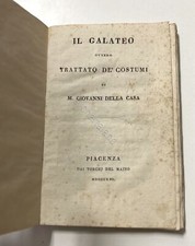 Della casa galateo usato  Vimodrone