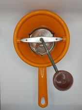 Moedor Moinho de Alimentos Manual Mouli Vintage Moulimex Peneira Laranja Raro Masher Reino Unido comprar usado  Enviando para Brazil