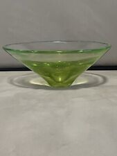 Unusual glass bowl for sale  UK