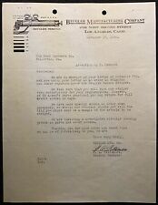 1938 beugler manufacturing usato  Spedire a Italy