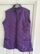 Ladies purple bodywarmer for sale  SKEGNESS