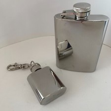 Two hip flasks for sale  UK