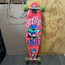 Sector 9 Nine Longboard Swift Rosa 34 Polegadas Caminhões Asa de Gaivota Skate Vintage comprar usado  Enviando para Brazil