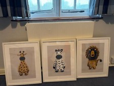 Safari nursery pictures for sale  KNEBWORTH