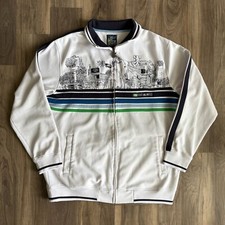 Jaqueta Vintage Y2K Ecko Unltd Tamanho XL Zíper Pista Baggy Skatista Bordada Rap comprar usado  Enviando para Brazil