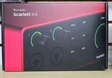 Focusrite scarlett 4i4 d'occasion  Expédié en Belgium