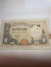 Regno italia 100 usato  Cassano Magnago