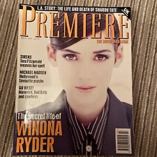 Premiere winona ryder for sale  MILTON KEYNES