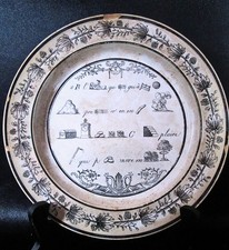 Assiette parlante rebus d'occasion  Melun