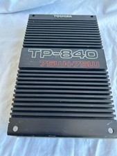 Amplificador estéreo vintage old school Toshiba TP-840 para carro - PERFEITO ótimo som comprar usado  Enviando para Brazil