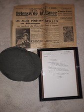 Casquette troupe allemand d'occasion  Moulins