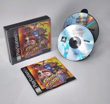 Street Fighter Collection (Sony PS1) CIB Completo com Manual e Reg. Cartão - TESTADO comprar usado  Enviando para Brazil
