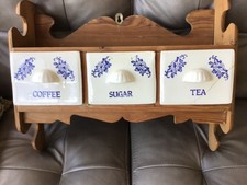 Wooden tea coffee for sale  LIFTON