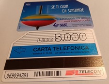 Schede telefoniche rare usato  Livorno