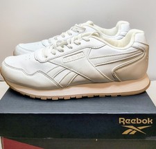 Tênis Reebok Classic Masculino de Couro Triplo Branco, Tamanho 8.5, Novo Sem Caixa comprar usado  Enviando para Brazil
