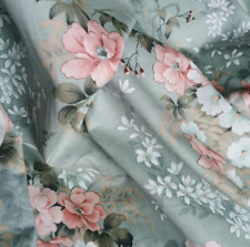Floral fabric remnant. for sale  CHESTERFIELD