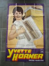 Affiche accordeon yvette d'occasion Affiche accordeon yvette d'occasion  France