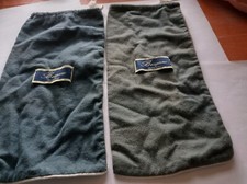 Bolsa para el polvo de zapatos de tela azul y gris Bragano Italia segunda mano  Embacar hacia Mexico