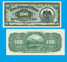 100 pesos México Banco De México ESPÉCIME 1913 -- Cópia comprar usado  Enviando para Brazil