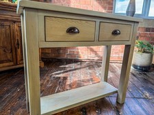 solid oak console table for sale solid oak console table for sale ROTHERHAM