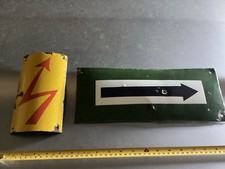 Enamel signs original for sale  WARE