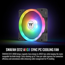 Thermaltake swafan rgb for sale  Las Vegas