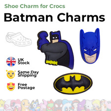 Batman shoe charms for sale  DUNGANNON