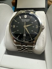 Victorinox Swiss Army Alliance 241474 relógio masculino 40mm mostrador preto aço inoxidável comprar usado  Enviando para Brazil