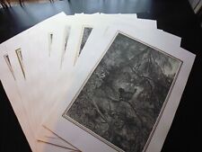 Lot gravures 1862 d'occasion  Lunéville