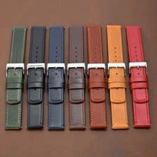 Pulseira de relógio de couro premium - 18mm 20mm 22mm comprar usado  Enviando para Brazil