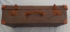 Antique suitcase leather for sale  TARPORLEY