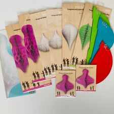Honeycomb paper decorations for sale  LONDON