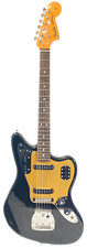 Guitarra Fender Japan FSR tradicional anos 60 Jaguar preta anodizada dourada PG Buzz Stop, usado comprar usado  Enviando para Brazil