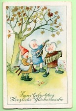 Alte postkarte zwerge gebraucht kaufen  Plessa