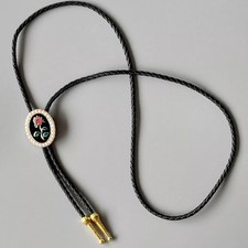 Usado, Colar de casamento feminino vintage com acabamento de pérolas flores rosas gravata bolo faroeste comprar usado  Enviando para Brazil